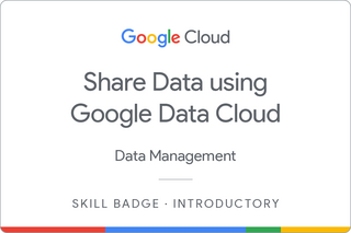 Badge for Share Data Using Google Data Cloud