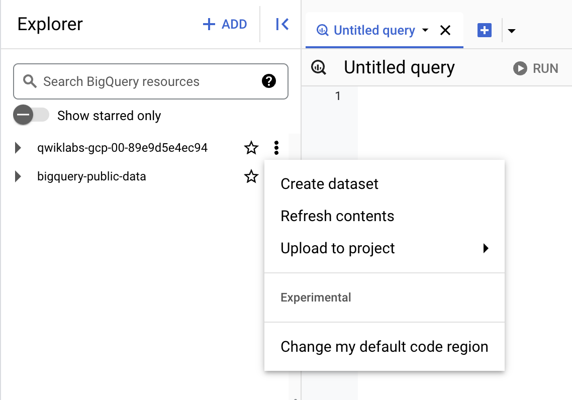 Create dataset