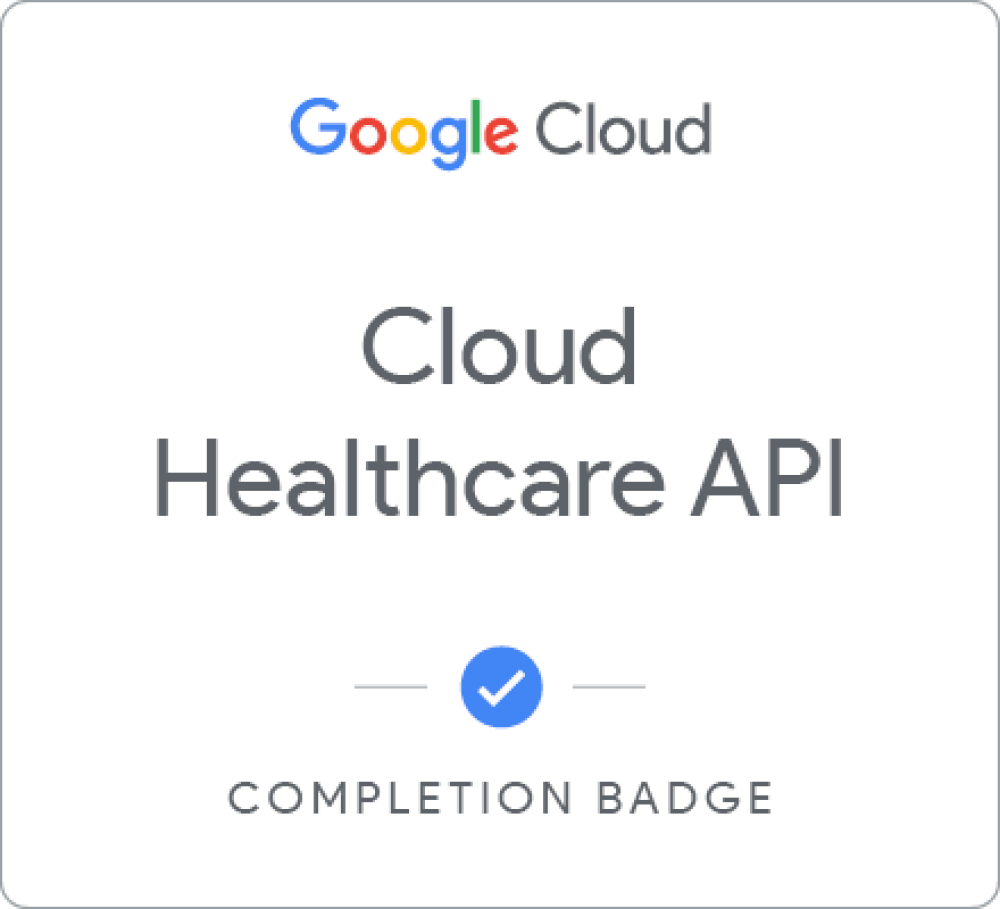 Badge für Cloud Healthcare API