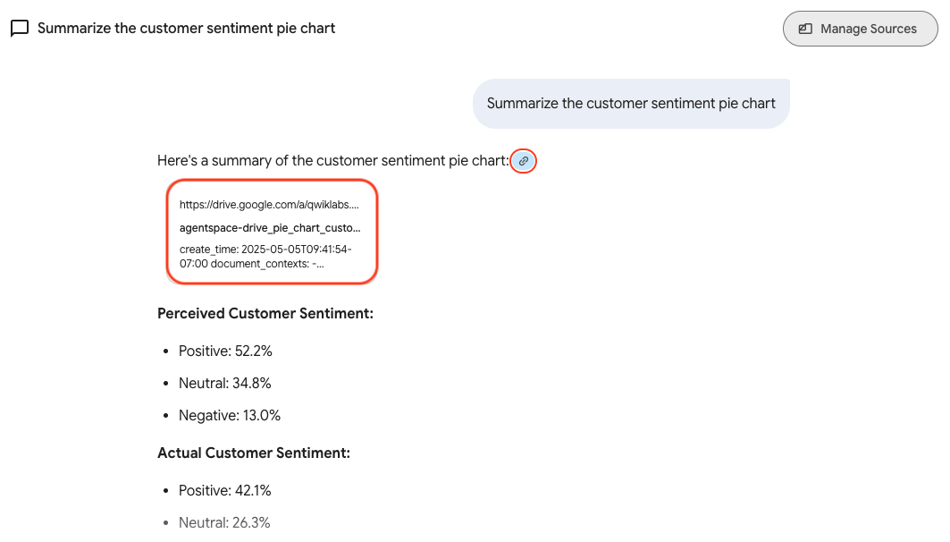 pie chart summarized and link expanded by AI assistant