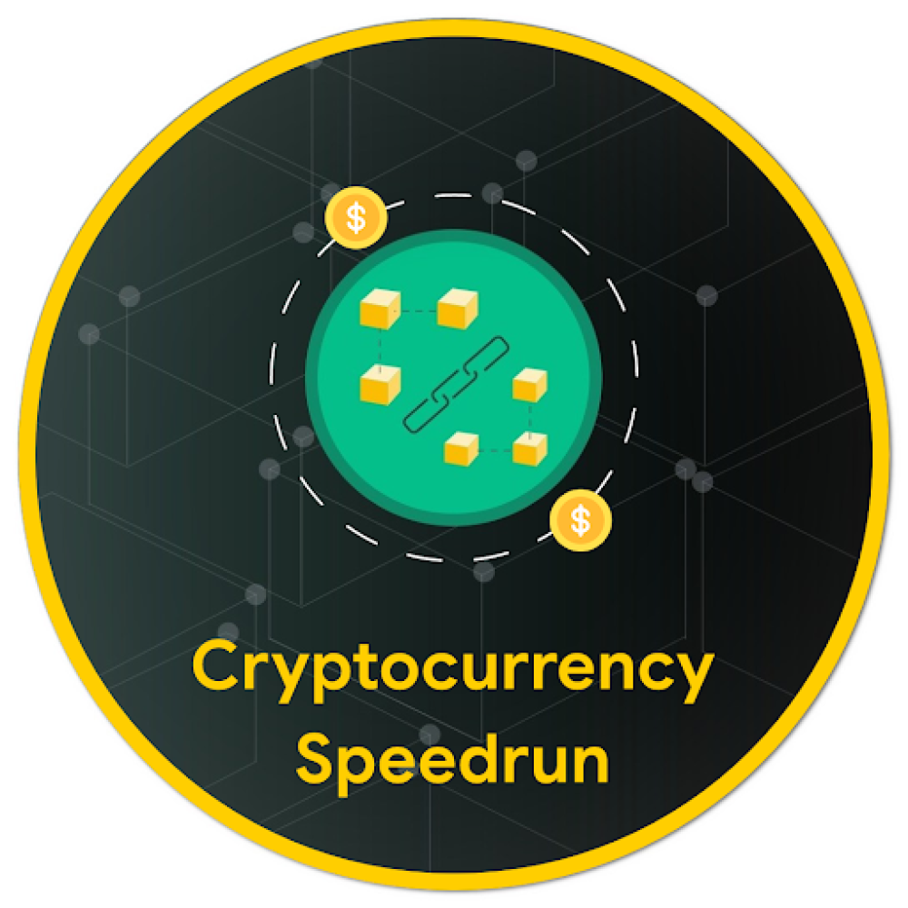 Badge pour Cryptocurrency Speedrun