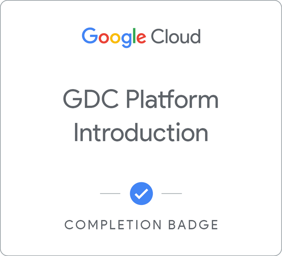 Selo para GDC Platform Introduction