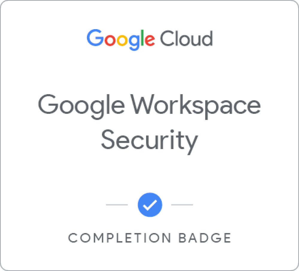Badge für Google Workspace Security