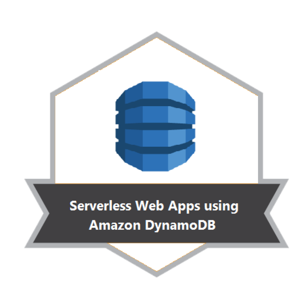 Badge for Serverless Web Apps using Amazon DynamoDB