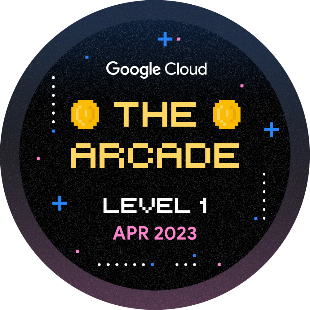 Badge untuk Level 1: Managing Resources and Data in the Cloud