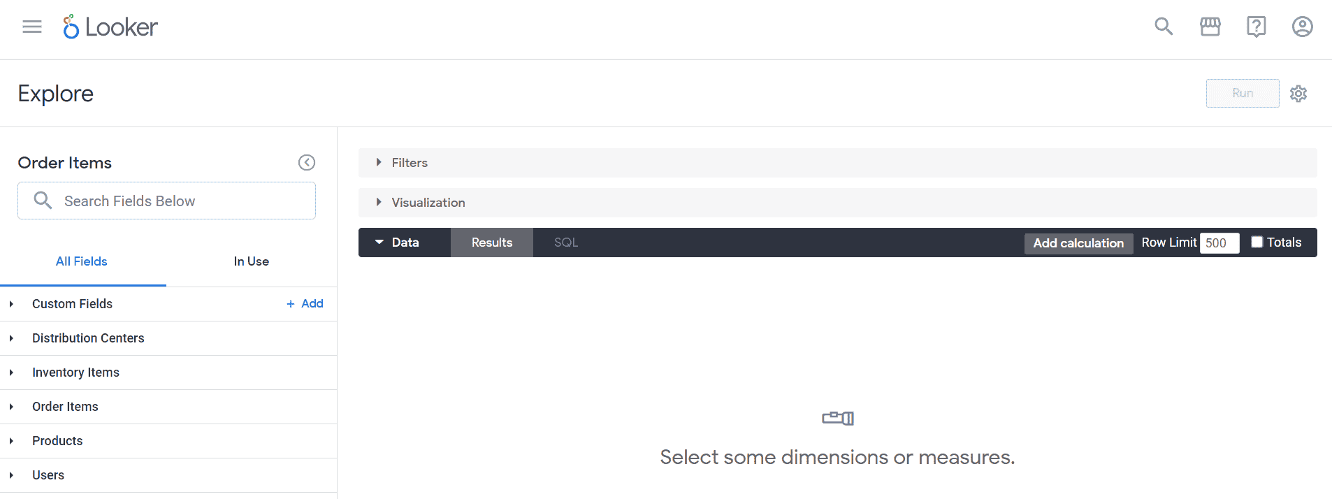 All Fields Tabbed page