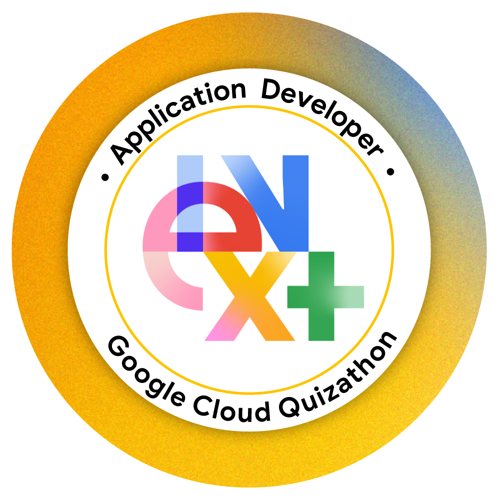 Badge for Application Developer Quizathon