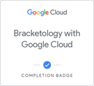 Bracketology with Google Cloud badge