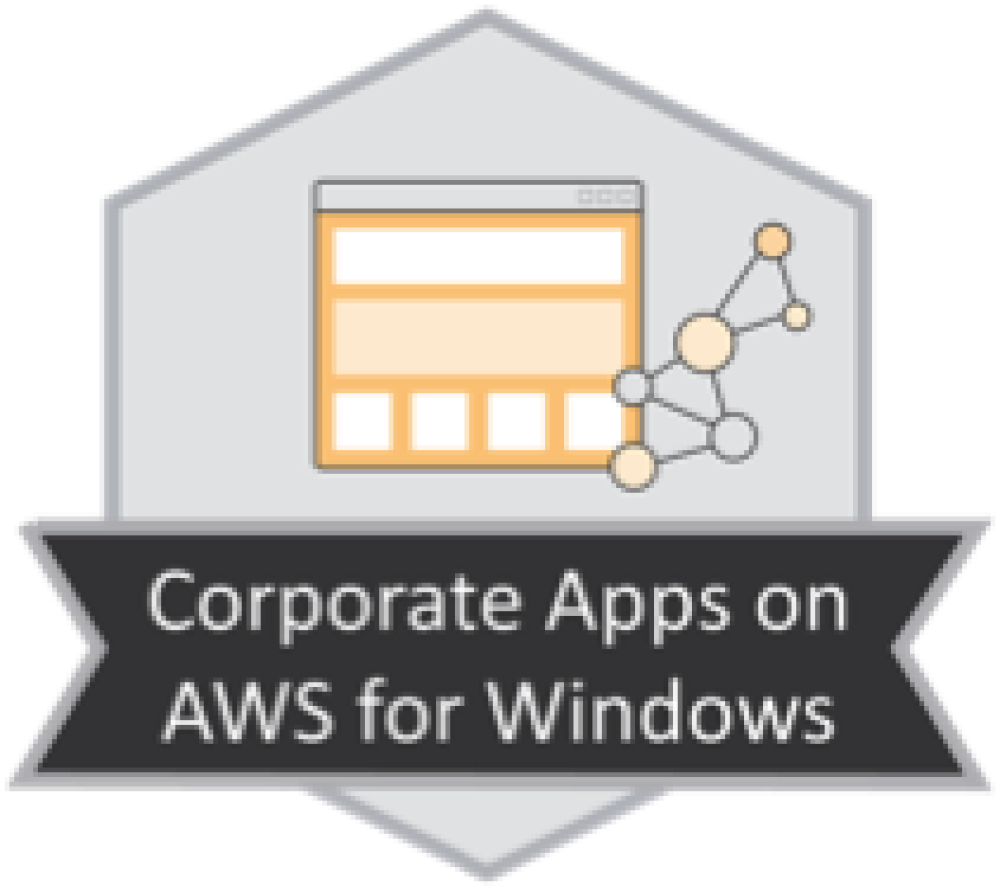 Badge for Corporate Apps on AWS for Windows
