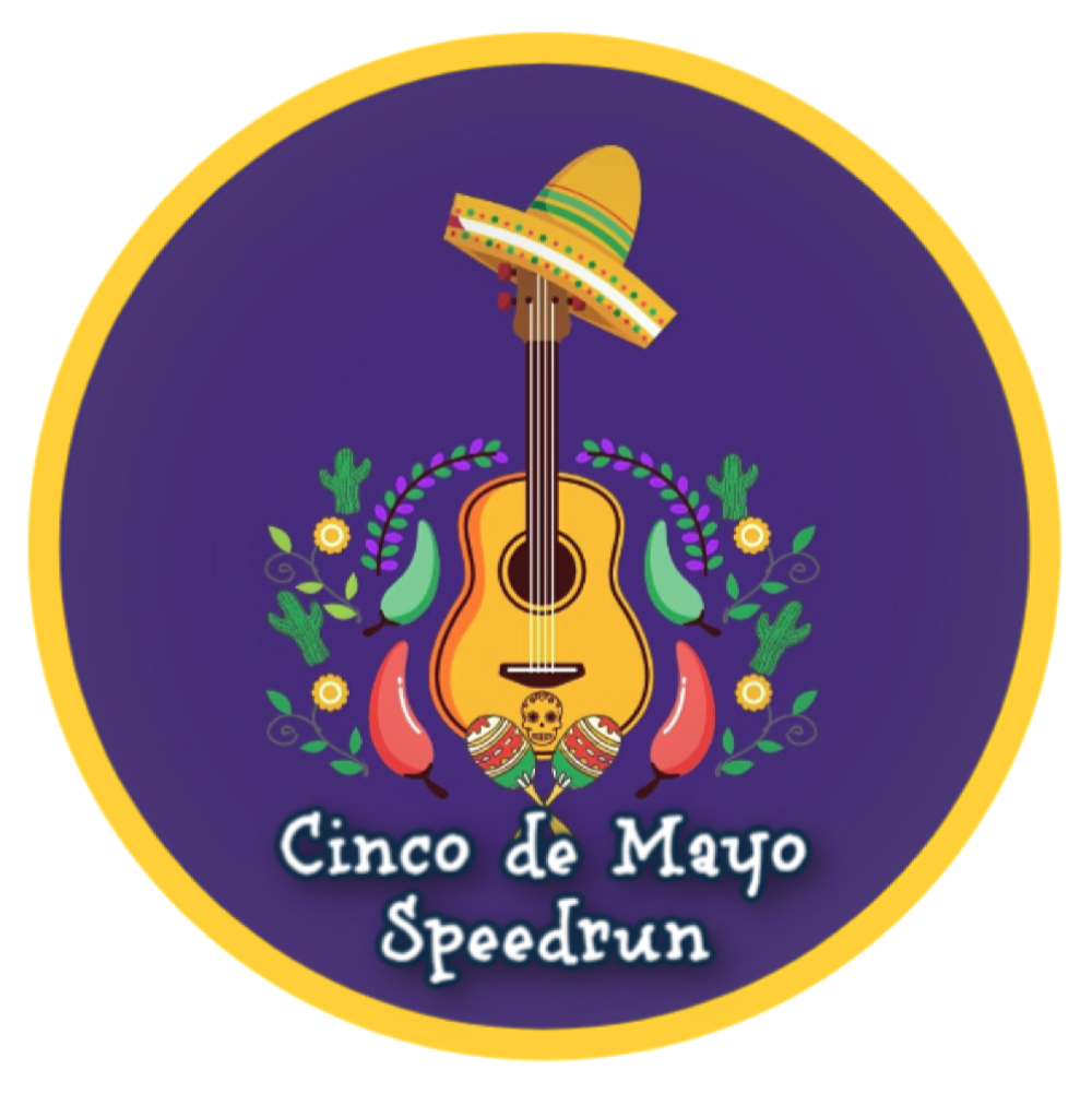 Selo para Cinco de Mayo Speedrun