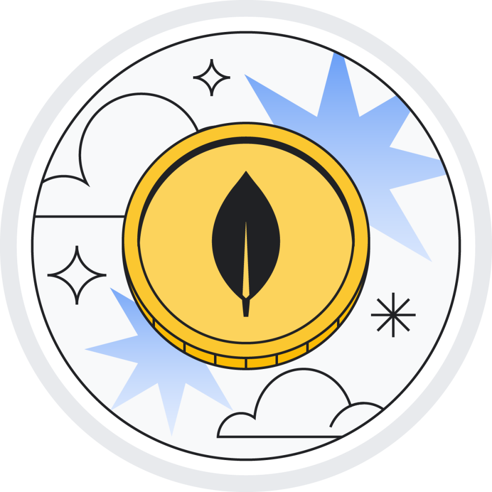 Badge untuk MongoDB Atlas on Google Cloud