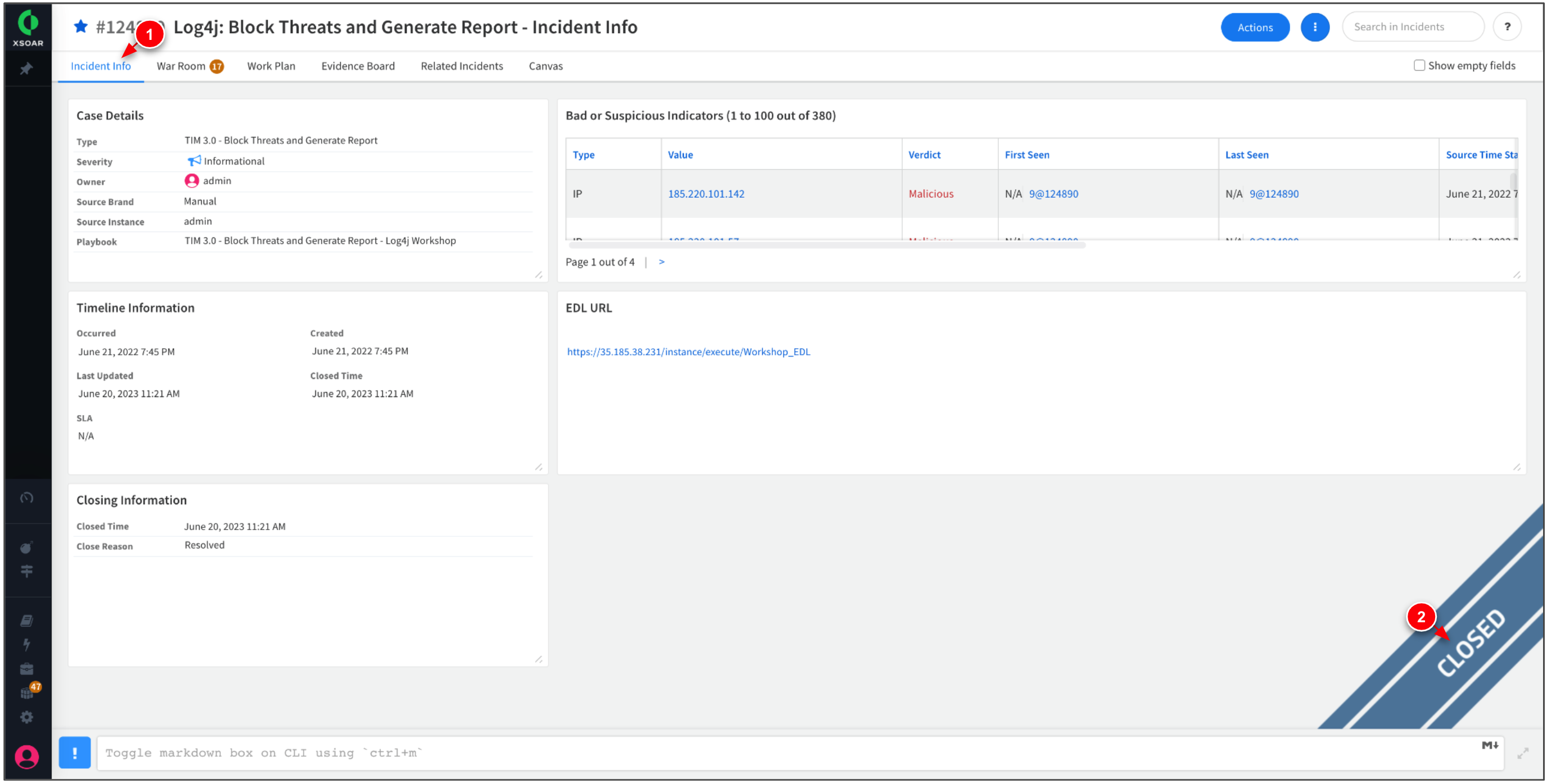 Managing Threat Intelligence with Cortex XSOAR | Google Skills