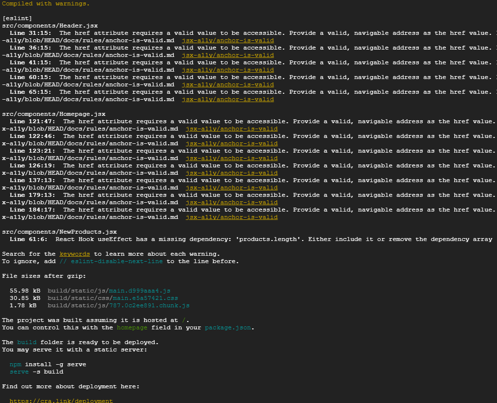 Build frontend