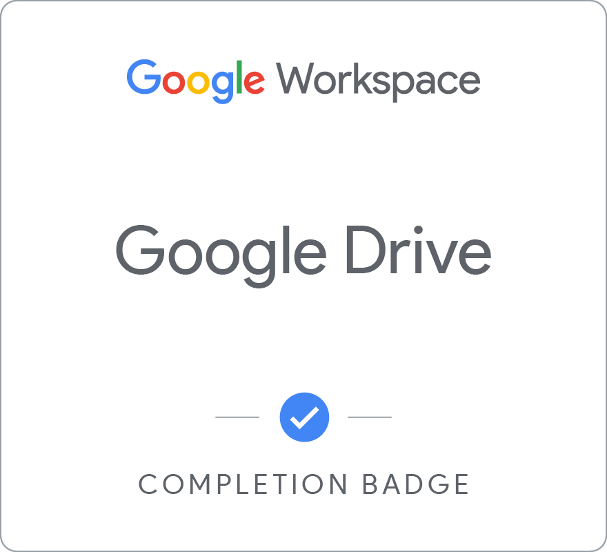 Badge for Google Drive