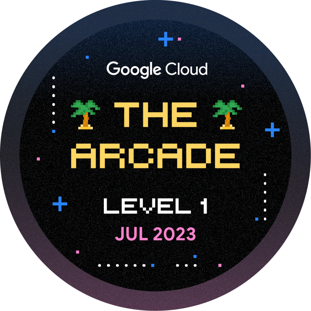 Badge for Level 1: AppDev and Infrastructure