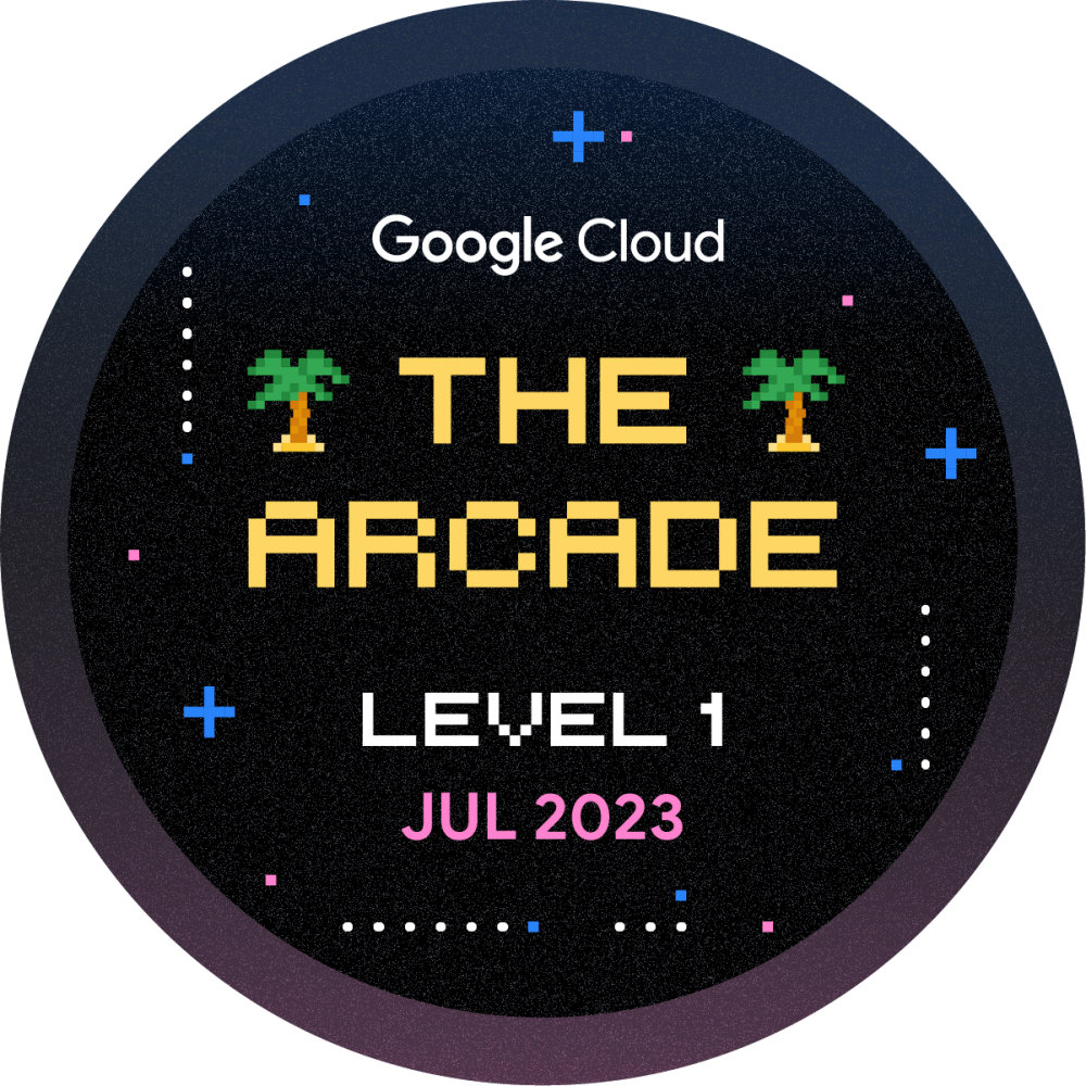 Badge pour Level 1: AppDev and Infrastructure