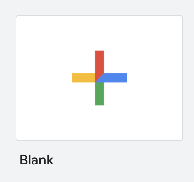The Blank button