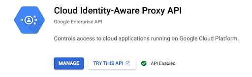 API Cloud Identity-Aware Proxy