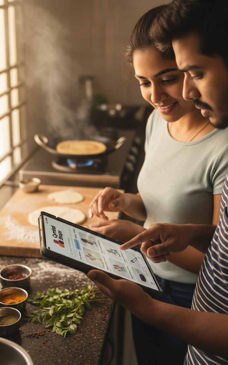 A couple in TVM viewing your UI