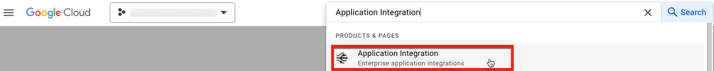 Application Integration in search result