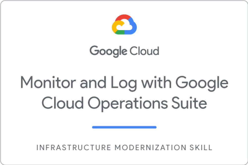 Monitor and Log with Google Cloud Operations Suite