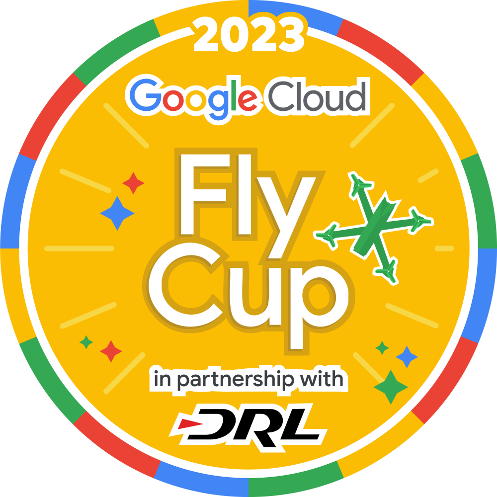 The Google Cloud Fly Cup のバッジ