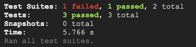 Result test