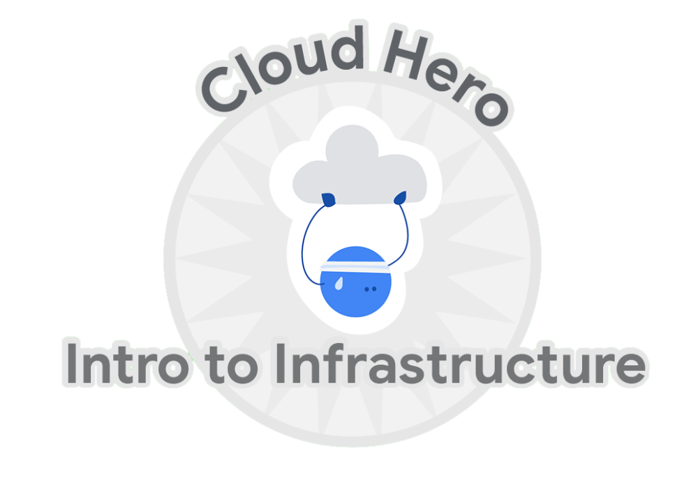 Badge untuk Intro to Infrastructure