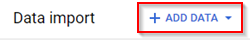 Add Data button.
