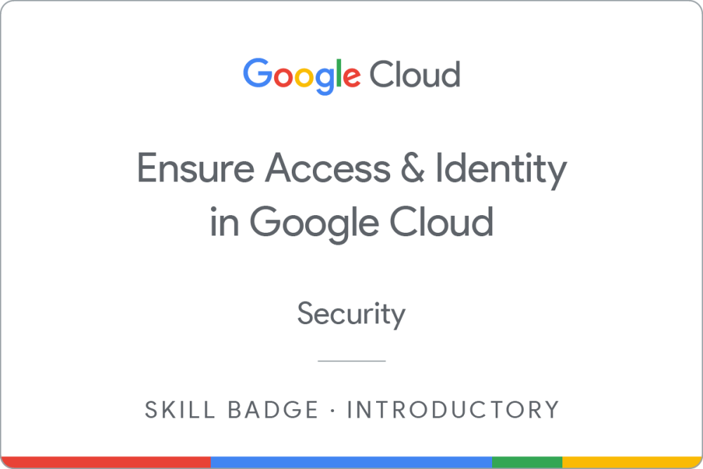 Badge for Implement Cloud Security Fundamentals on Google Cloud