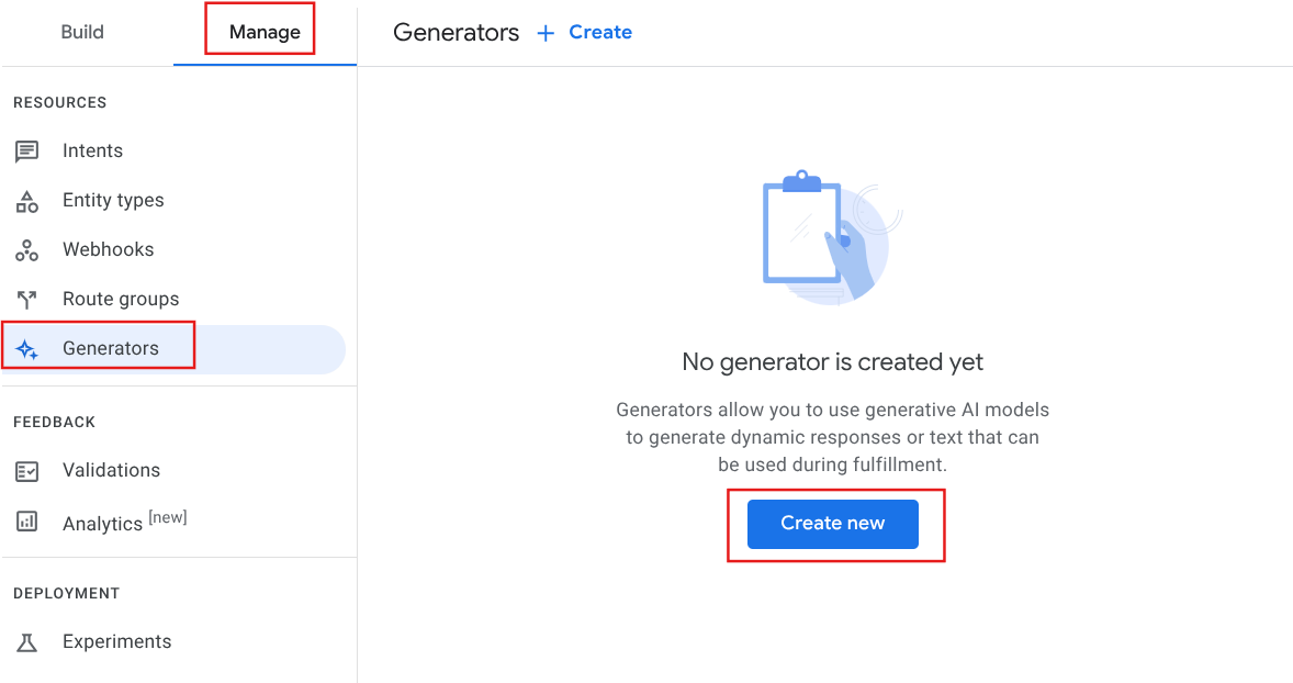 Generators