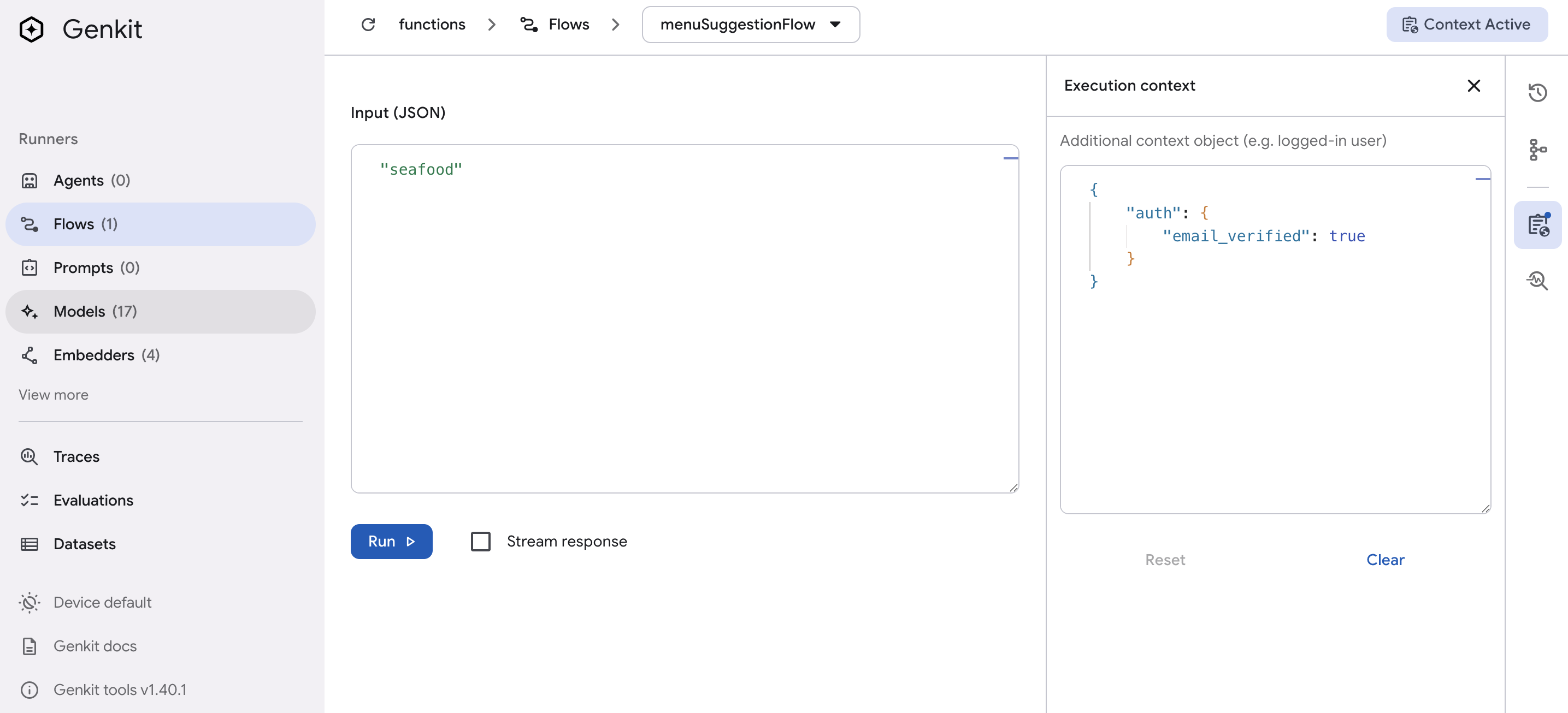 Auth Json