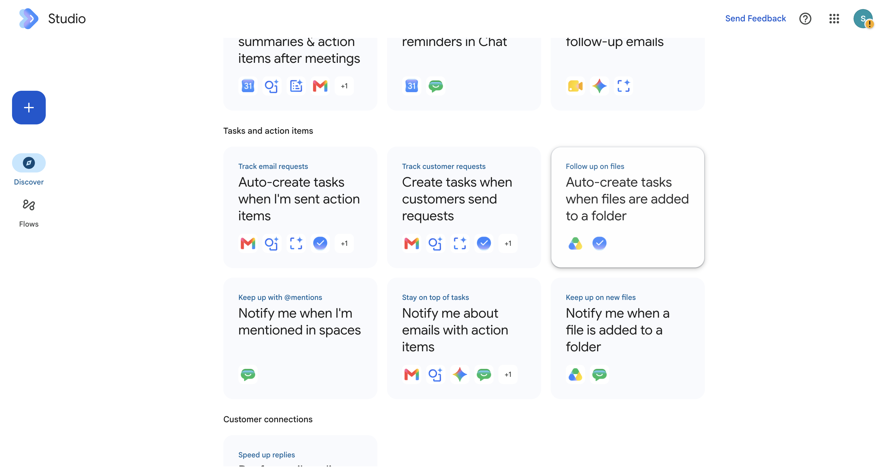 list of available templates
