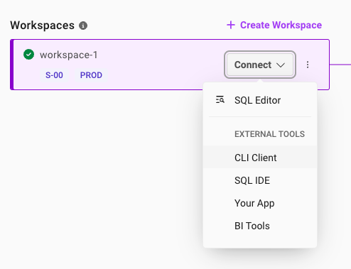 click connect directly