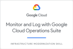Badge for Monitor and Log with Google Cloud Operations Suite