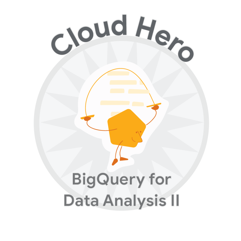 Badge untuk BigQuery for Data Analysis II