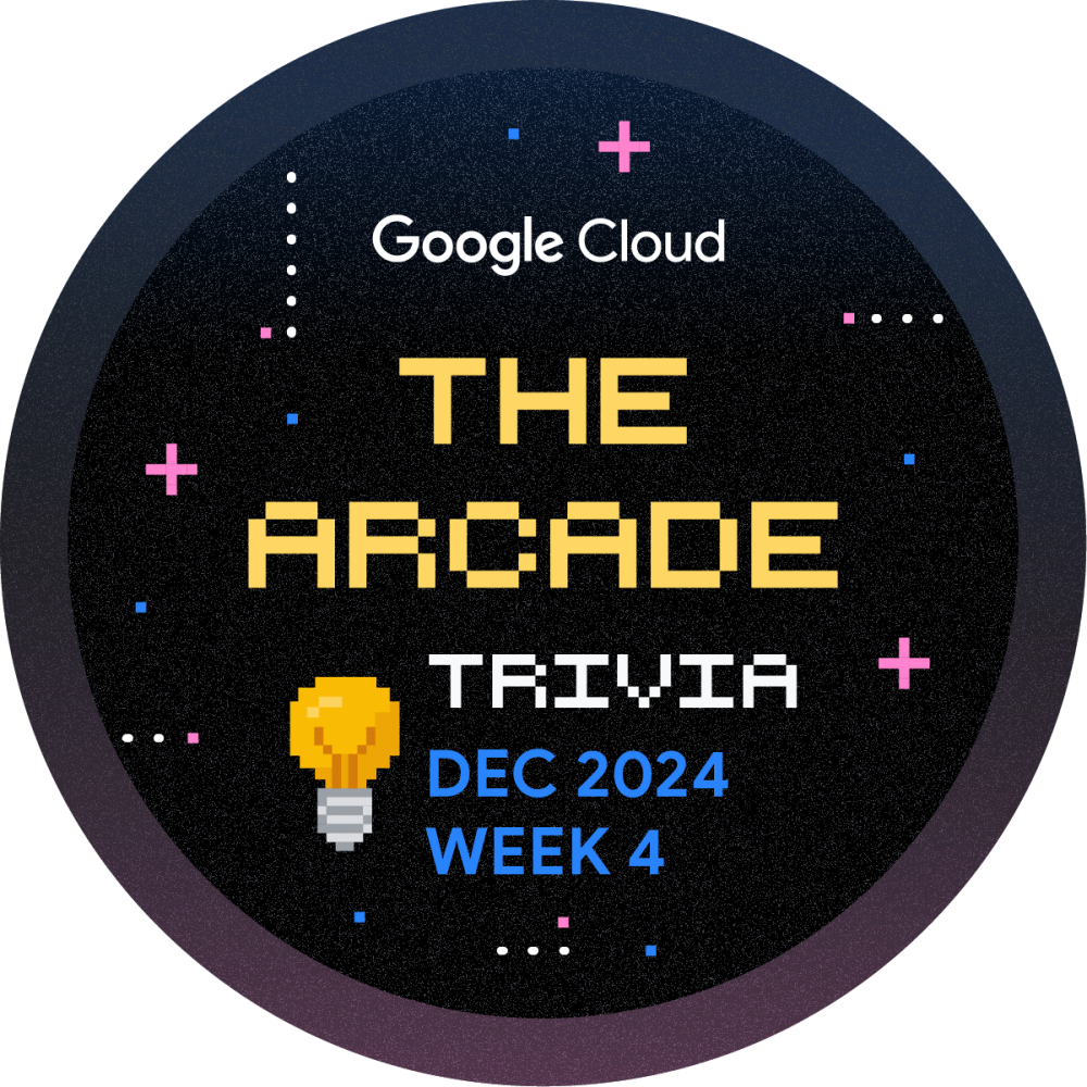 Badge for The Arcade Trivia December 2024 Week 4