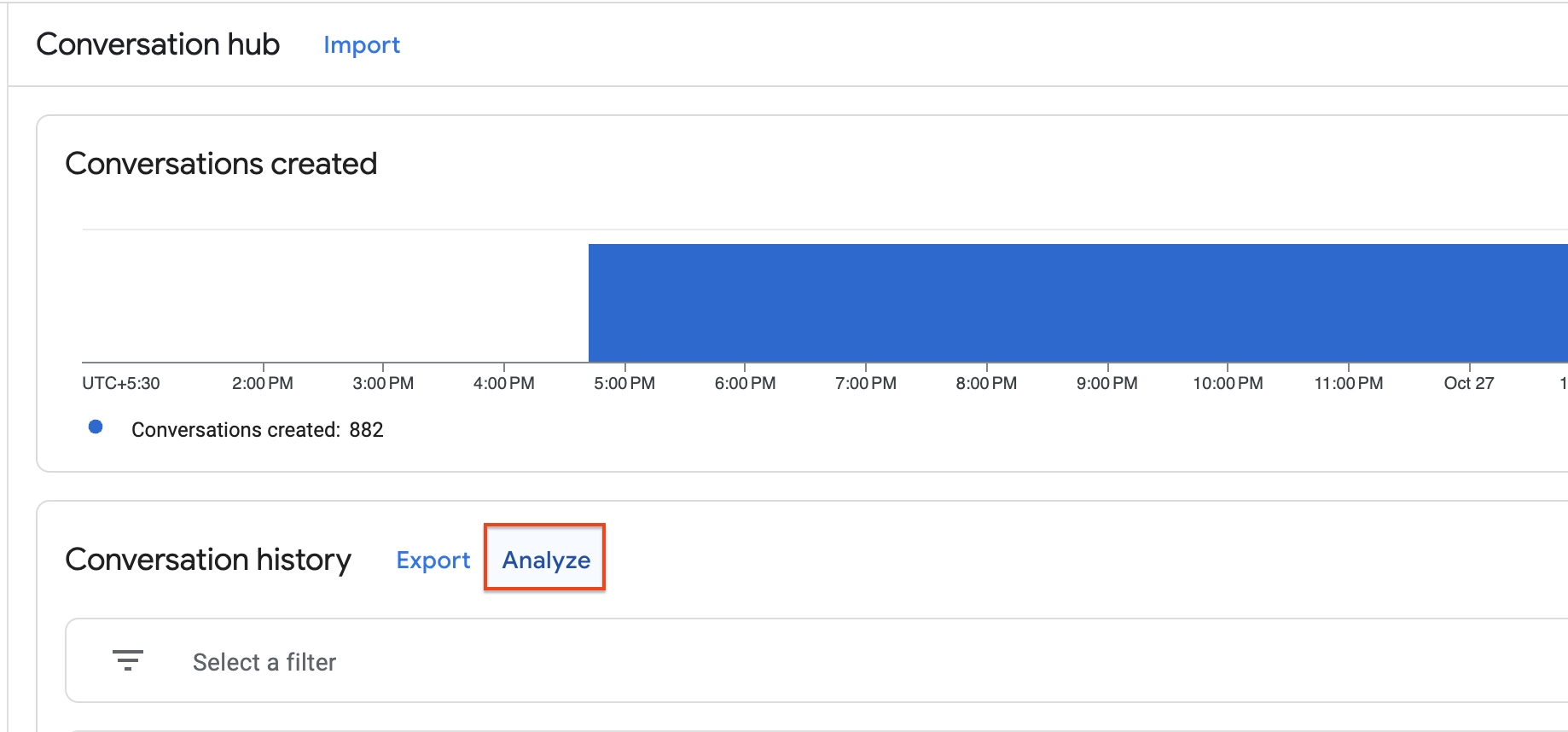 Bulk Analyze