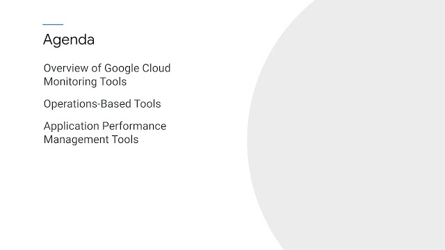 Logging, Monitoring and Observability in Google Cloud- Locales のアクティビティ サムネイル