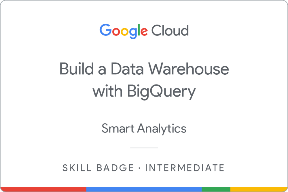 Odznaka dla Build a Data Warehouse with BigQuery