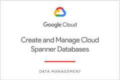 Badge for Create and Manage Cloud Spanner Databases