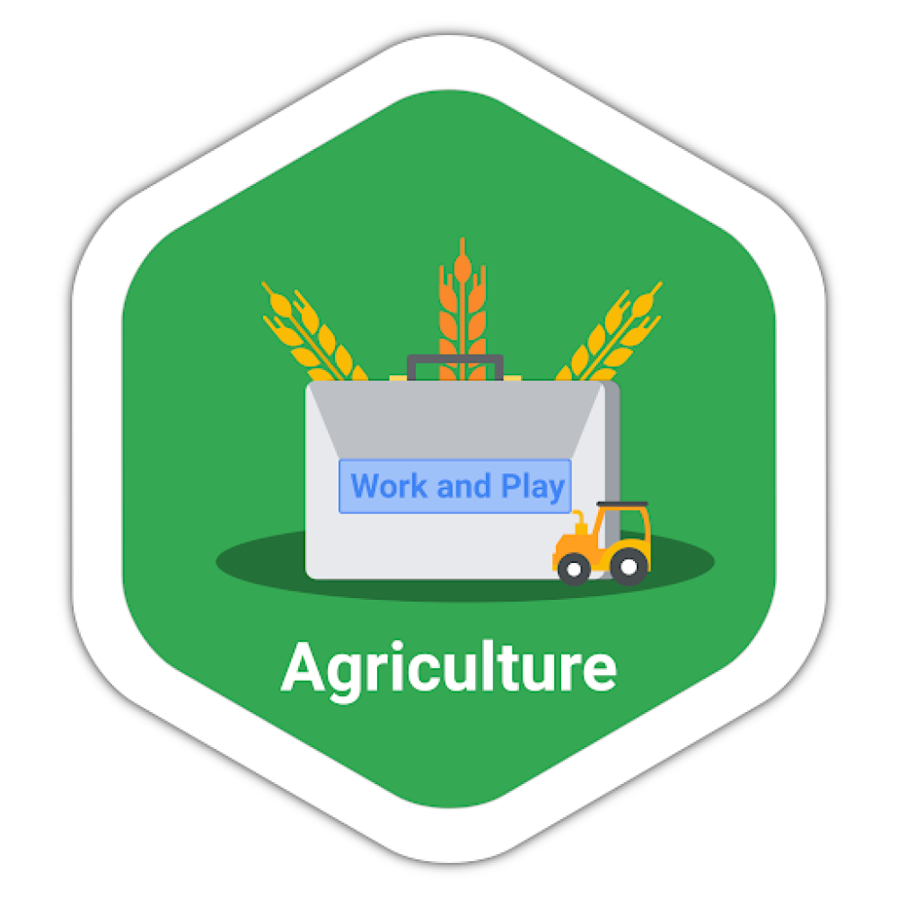 Badge untuk Work and Play: Farming in the Cloud