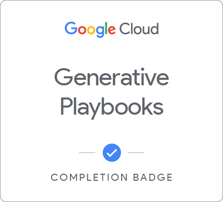 Badge for Generative Playbooks