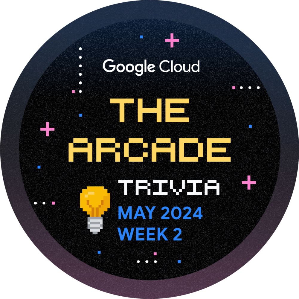 Selo para Arcade Trivia Maio de 2024 Semana 2