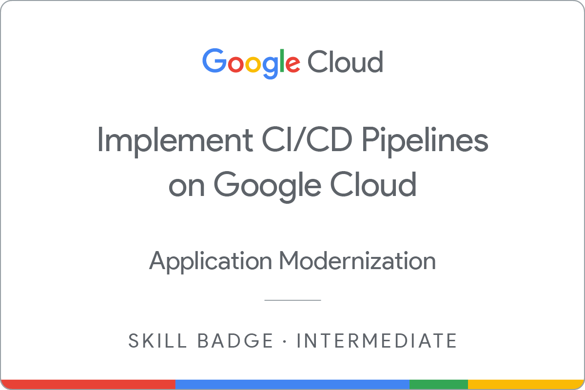 CI/CD on Google Cloud badge