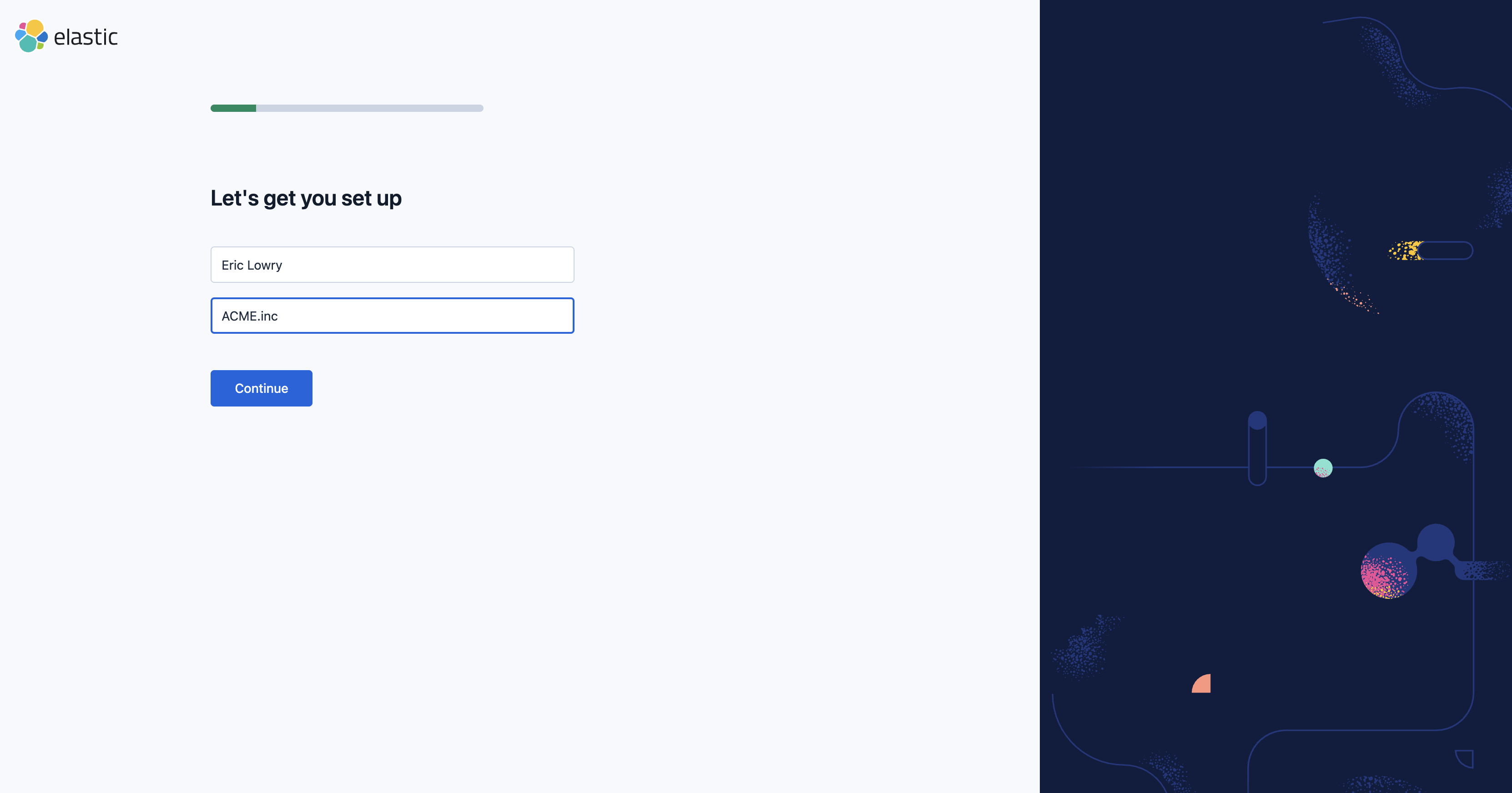 Enter deployment details