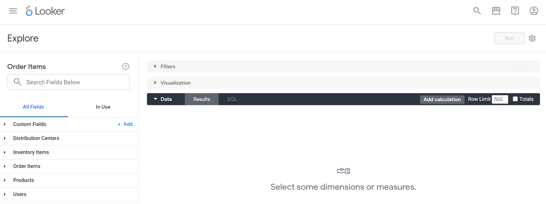 All Fields Tabbed page