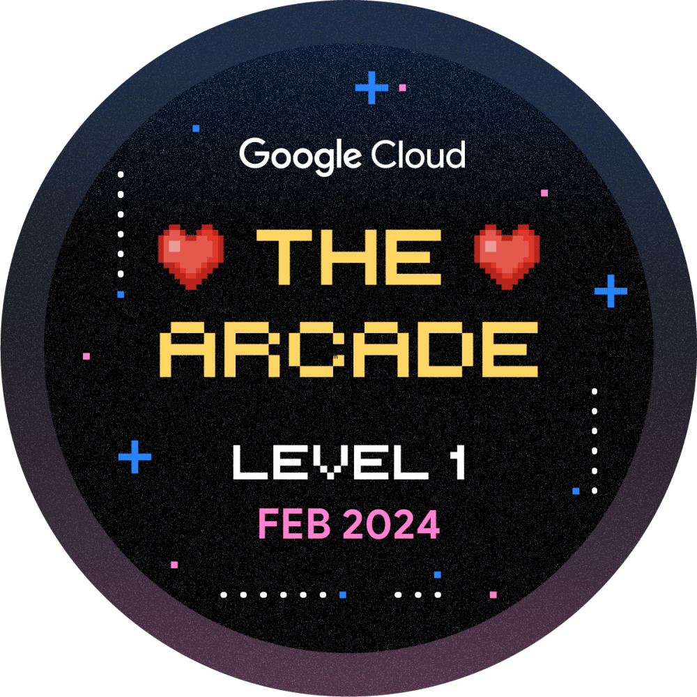 Badge for Level 1: Google Cloud Console