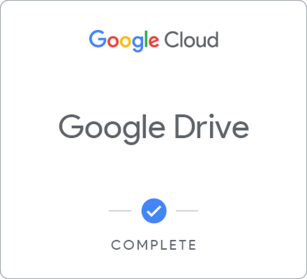 Badge for Google Drive