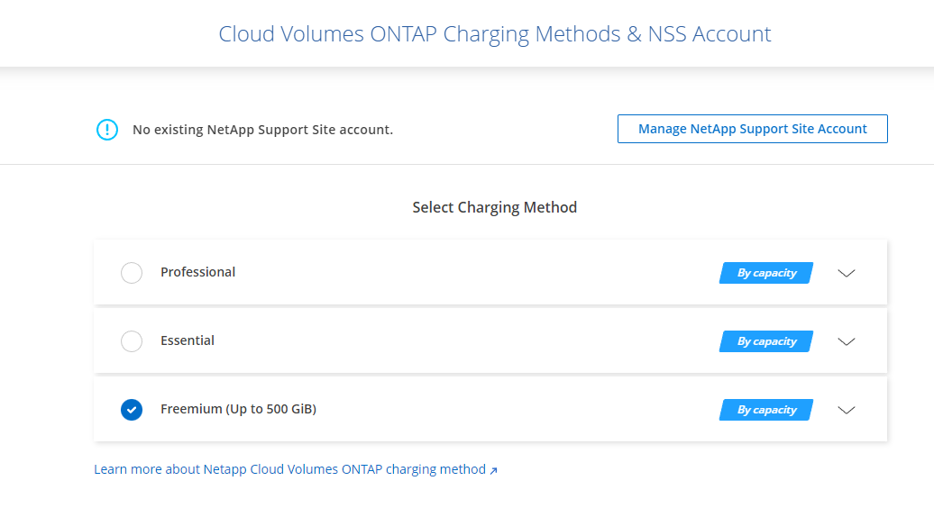 Freemium charging method